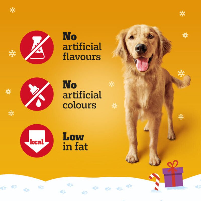 Pedigree Xmas Jumbone Med Turkey 2x12