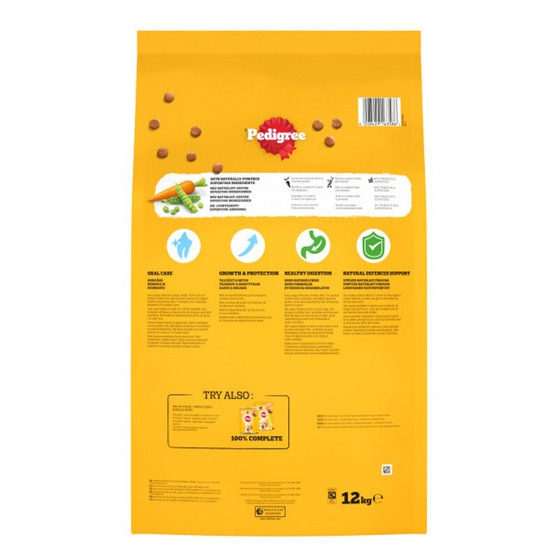 Pedigree Dry Puppy Med Poultry 12 kg