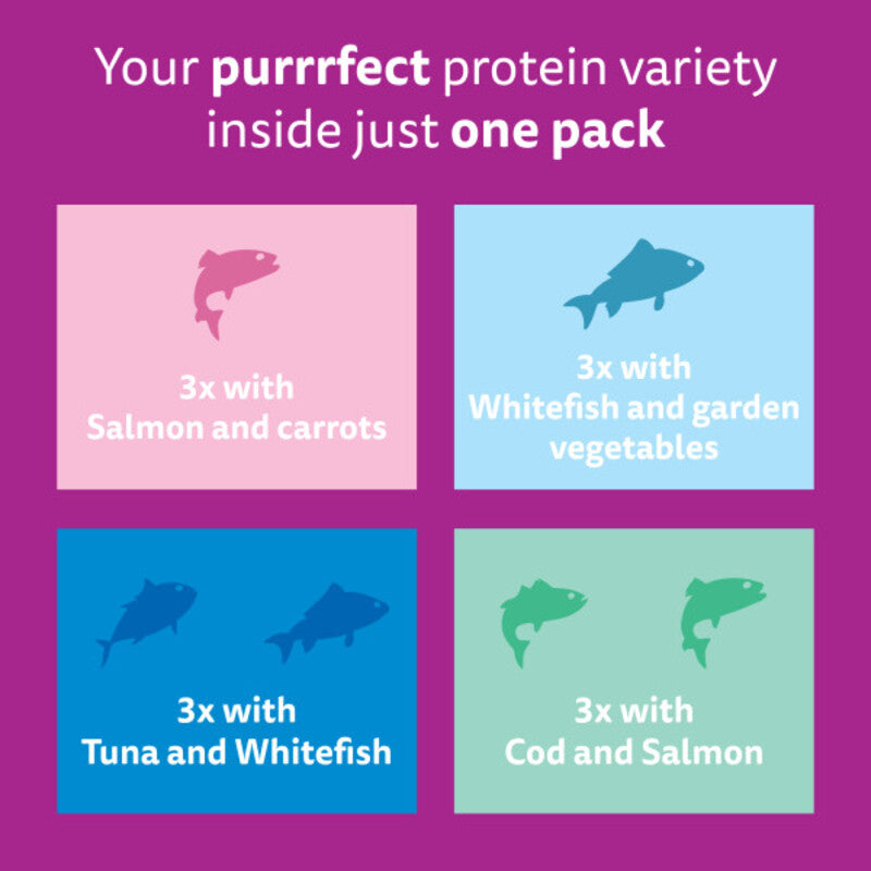 Whiskas Pch 1+ Tasty Catch Grv 85gx12x4