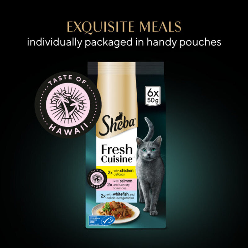 Sheba Pch F Cuisine Hawaii CIG 50gx6x8