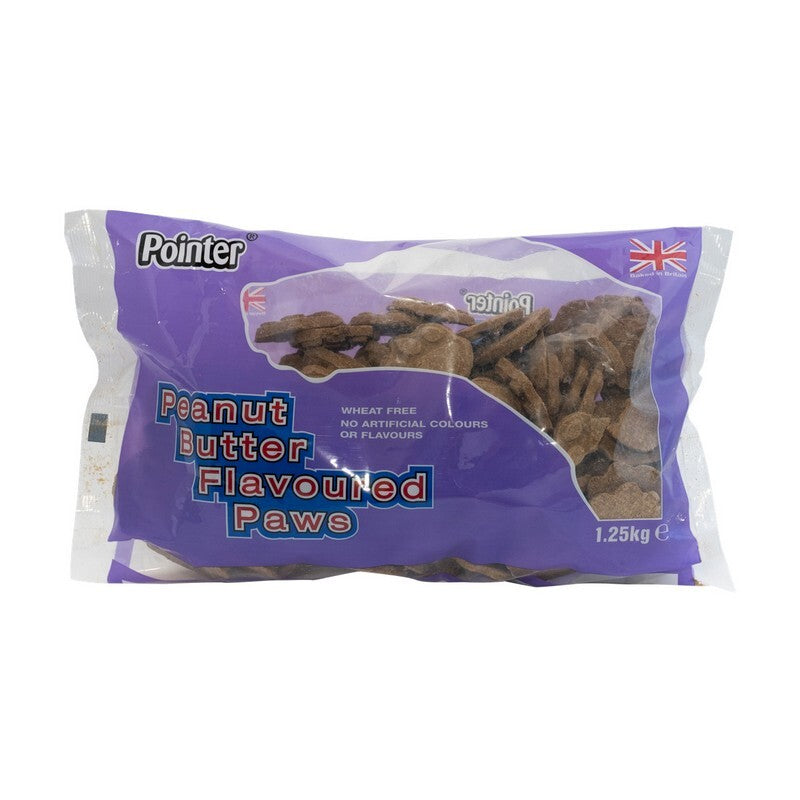 Pointer Peanut Butter WF Paws 1.25kgx4