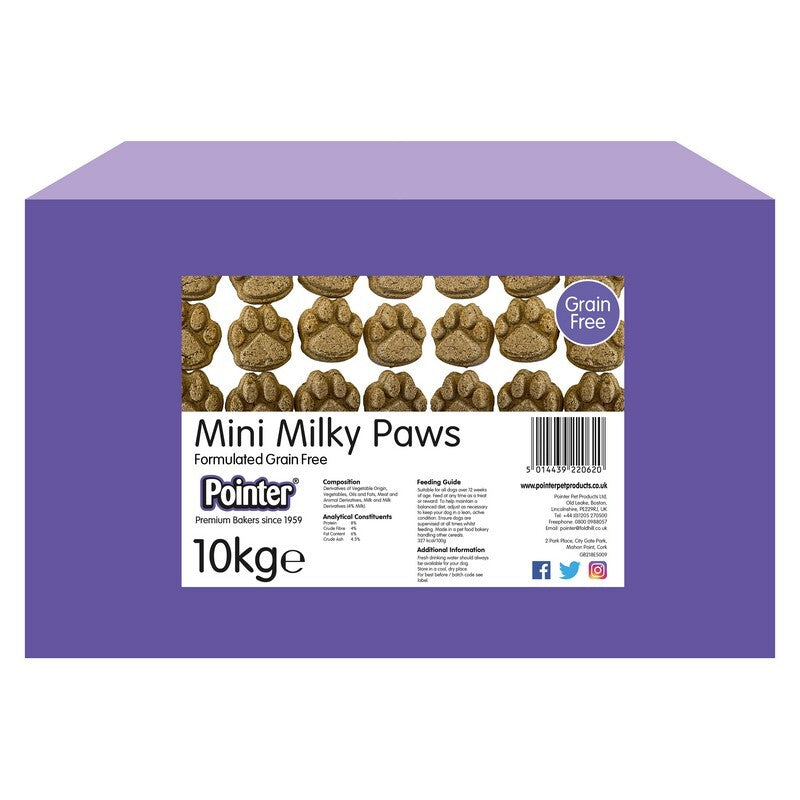Pointer Milky Mini Paws 10 kg