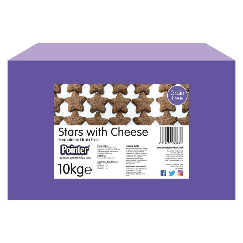 Pointer Stars with Cheese 10 kg
