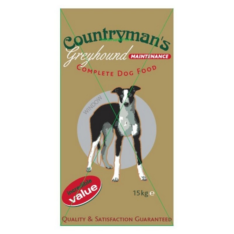 Countrymans Greyhound Maint 15 kg