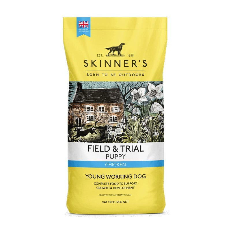 Skinners Field Trial Puppy Chk 15kg