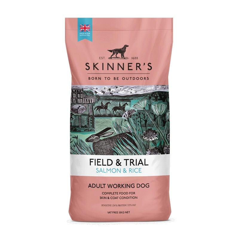 Skinners Field & Trial Salmon&Rice 15 kg
