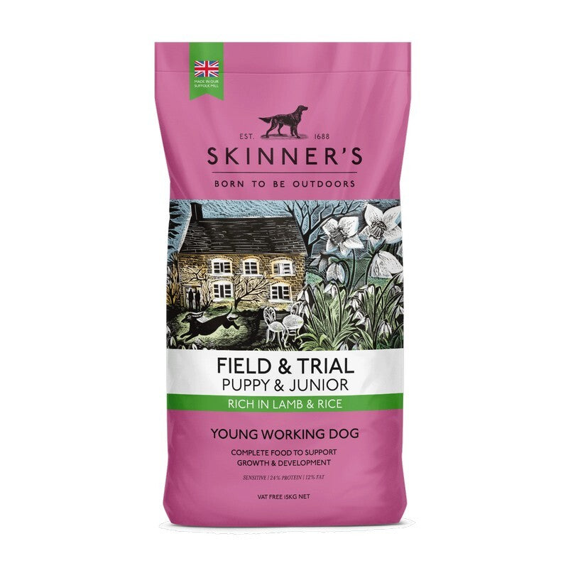 Skinners Field & Trial Puppy Lamb 15 kg