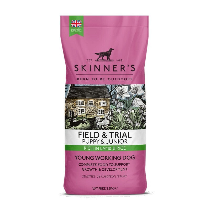 Skinners Field & Trial Puppy Lamb 2.5 kg