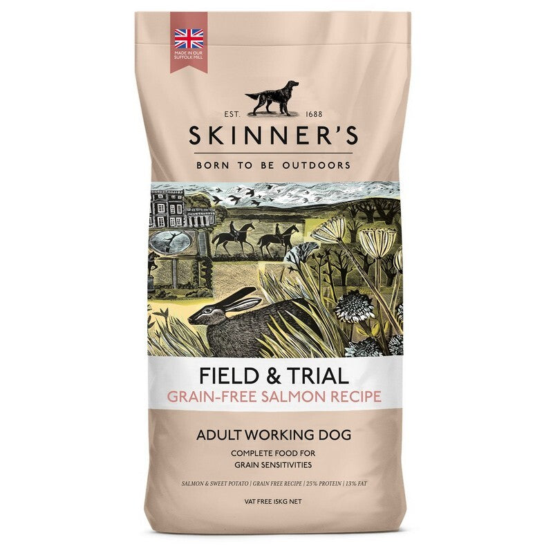 Skinners Field Trial GFree Salmon 15kg