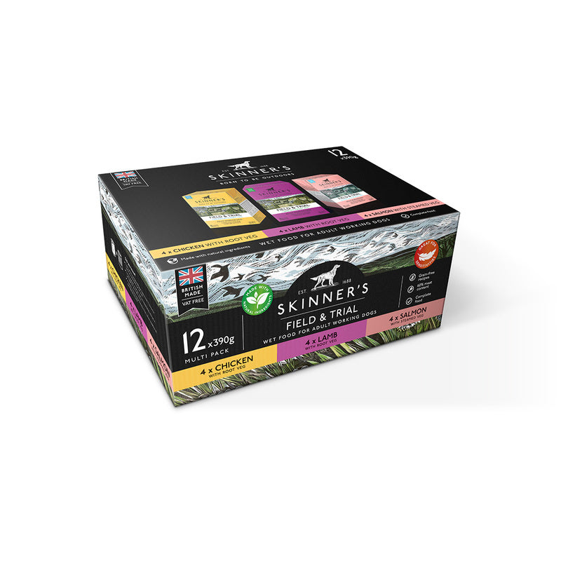 Skinners F&T Adult GF Mix 12x390g