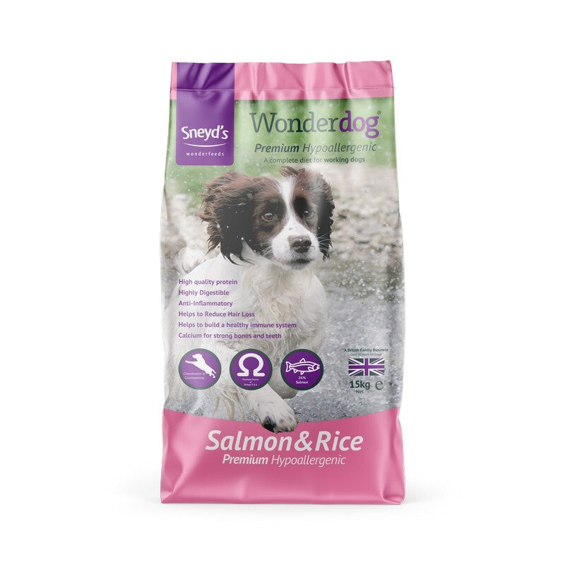 Sneyds Wonderdog Premium Salmon 15 kg