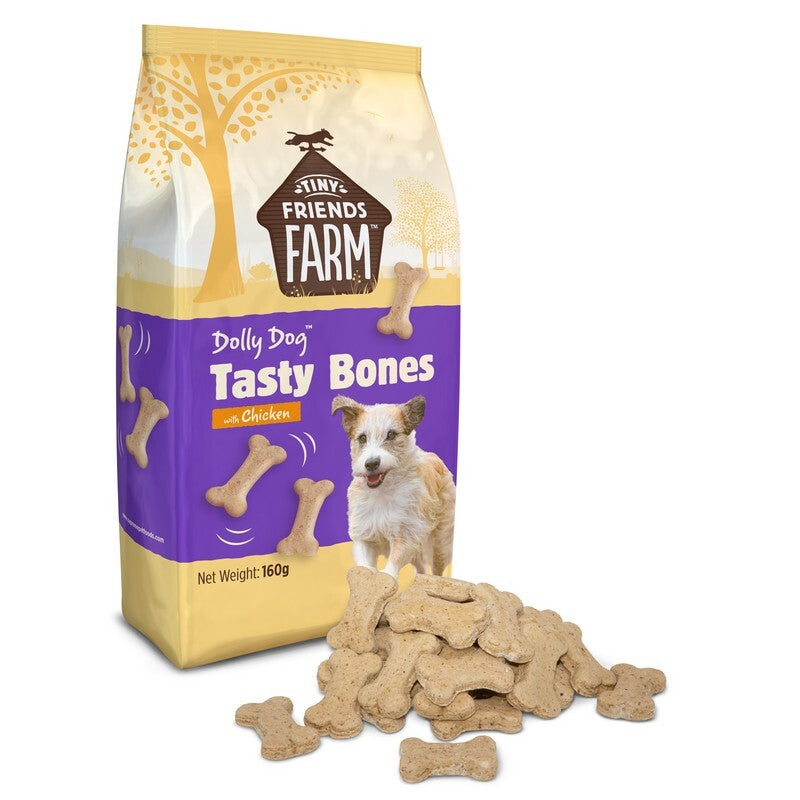 Tiny Friends Farm Tasty Bones 6x160g