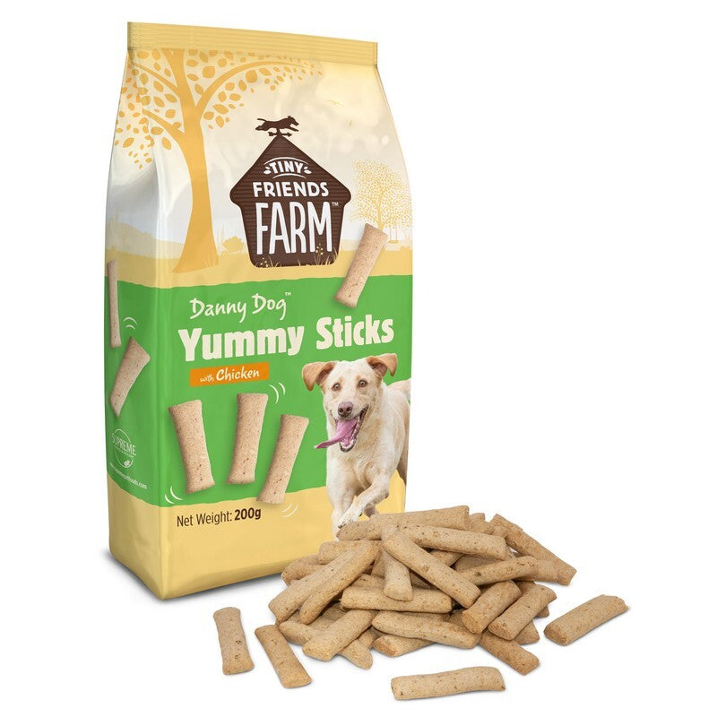 Tiny Friends Farm Yummy Sticks 6x200g