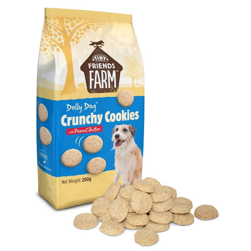 Tiny Friends Farm Crunchy Cookies 6x200g
