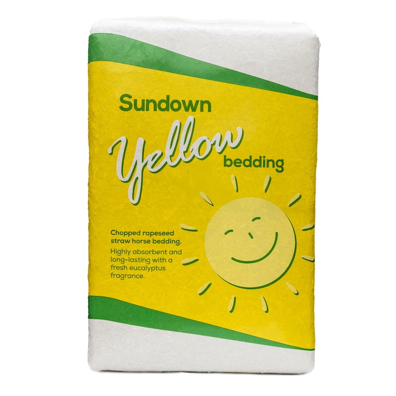 Sundown Yellow Rape Straw Bedding 19kg