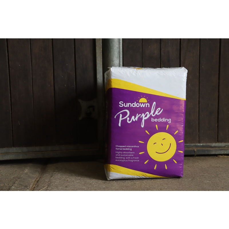 Sundown Purple Miscanthus Straw Bed 19kg