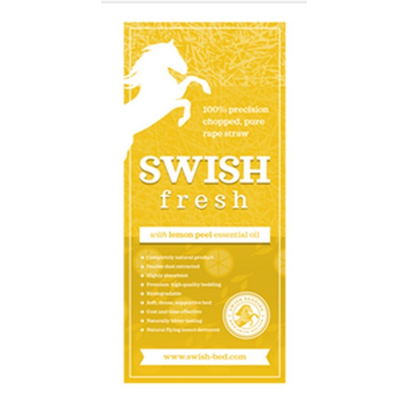 Swish Fresh Rape Straw with Lemon Bale
