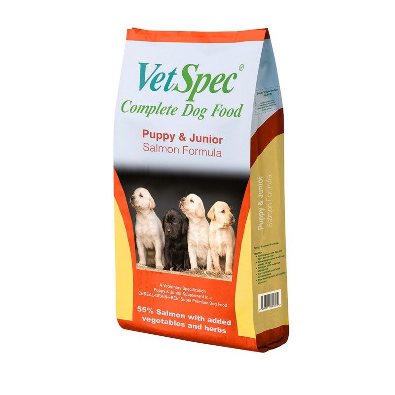VetSpec Complete Pup Jun Salmon 12kg