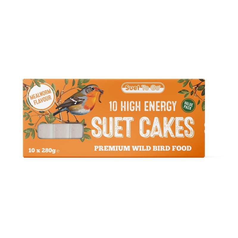 Unipet Suet to Go Cakes M/Worm 280gx10