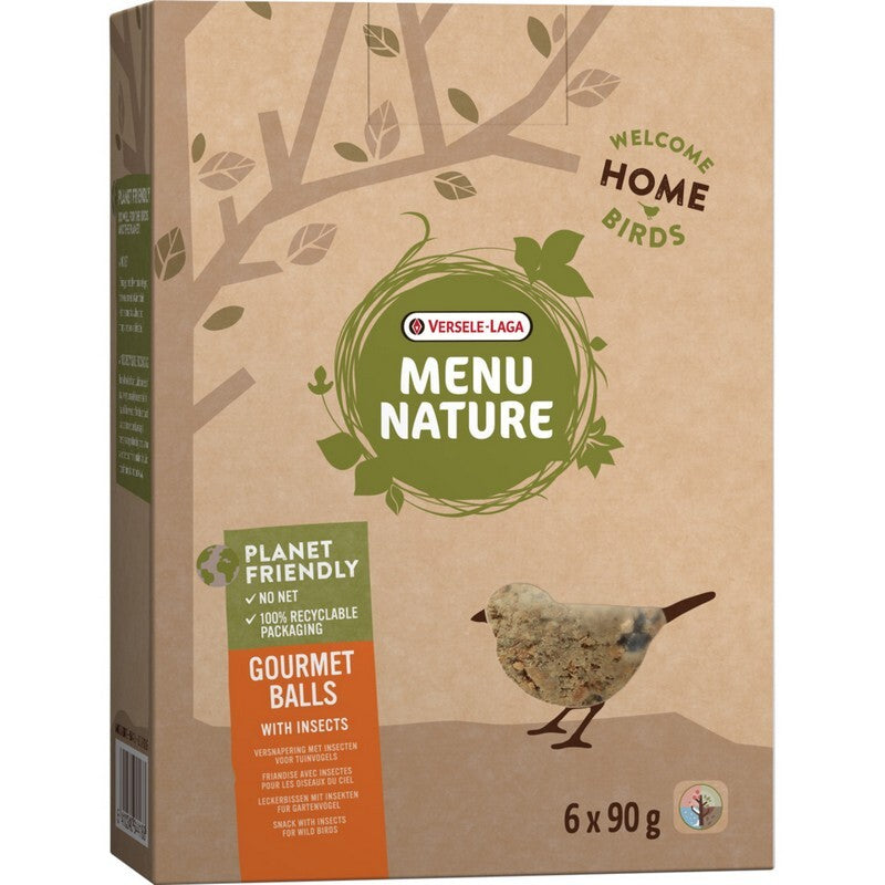VL Menu Nature Gourmet Ball Insect 6x90g