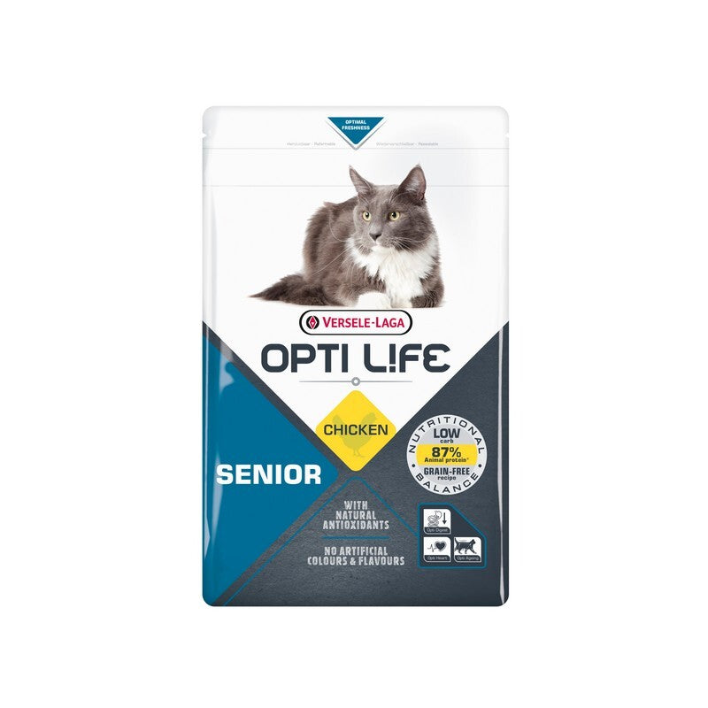 VL Opti Life Cat Senior GF Chick 4x1kg