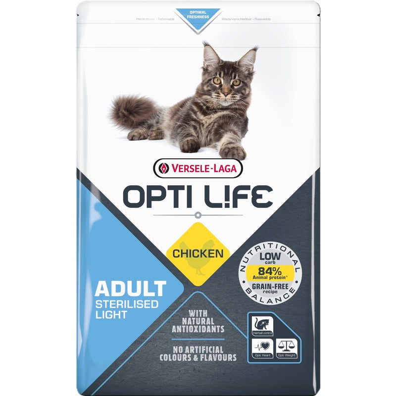 VL Opti Life Cat Adult Ster/Light4x2.5kg