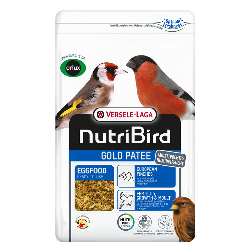 VL NurtiBird Gold Patee Europ Finch 1kg