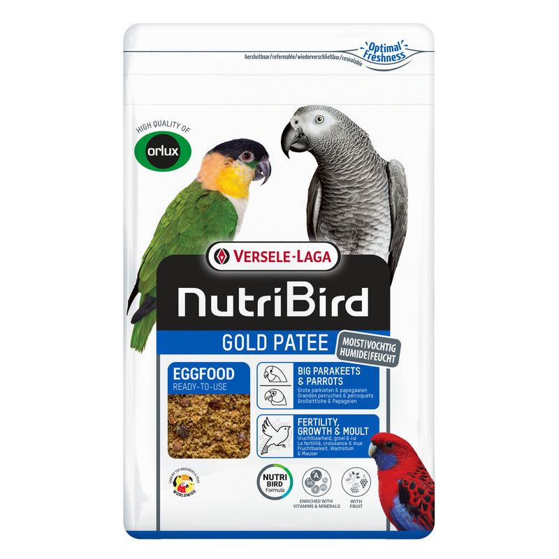 VL NutriBird Gold Patee Parrots Pro 10kg