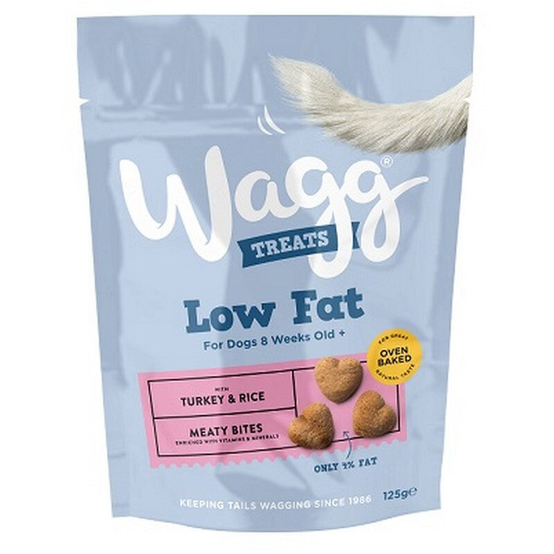 Wagg Low Fat Treats Turkey&Rice 125gx7
