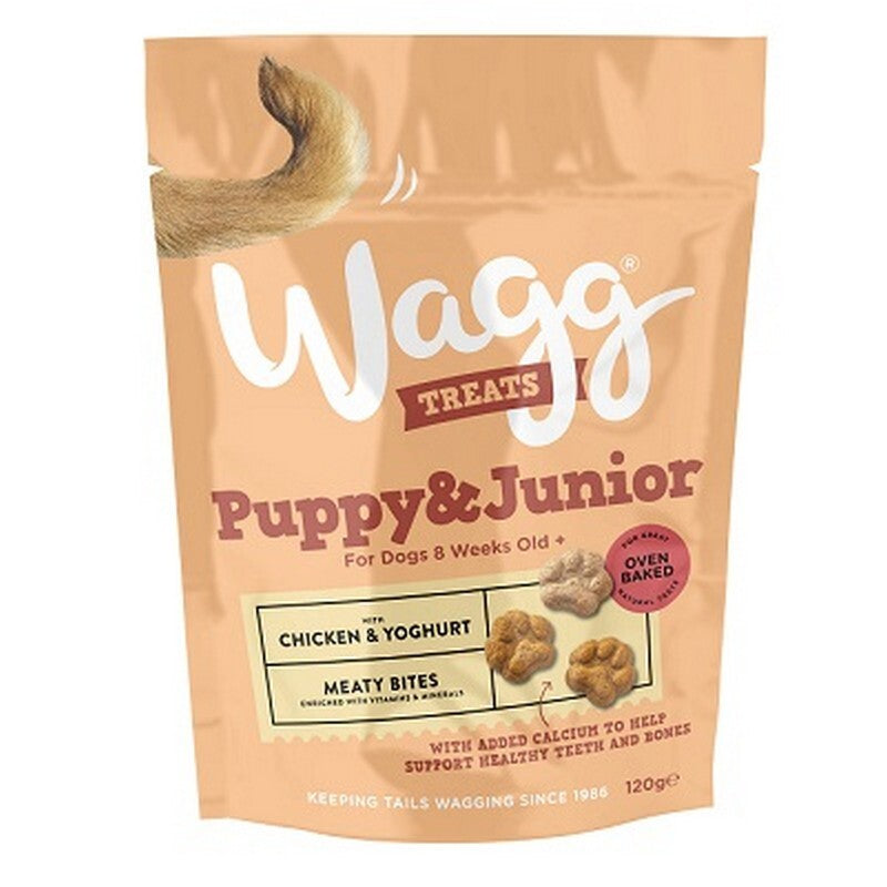 Wagg Puppy & Junior Meaty Bites 120gx7