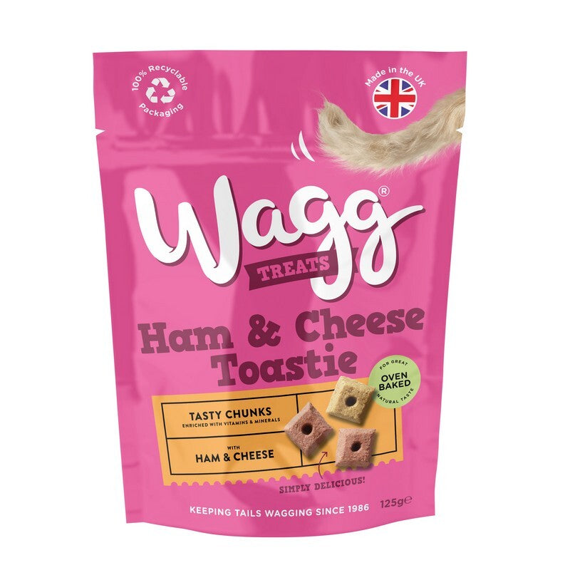 Wagg Ham & Cheese Toastie Tasty C 125gx7